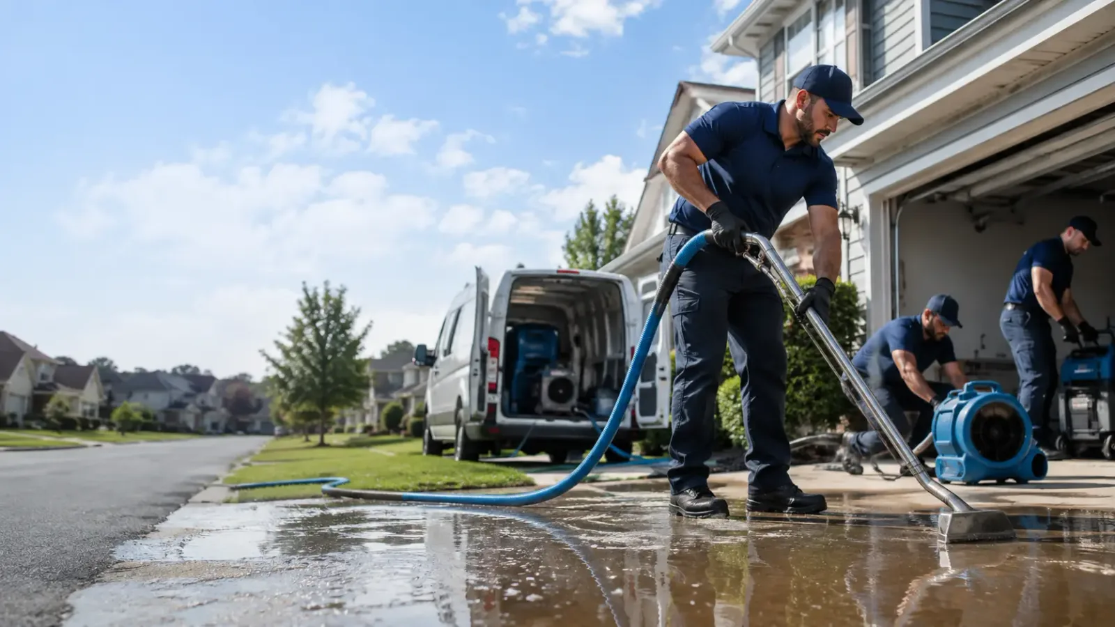 Flood Damage Restoration in Marion, ND